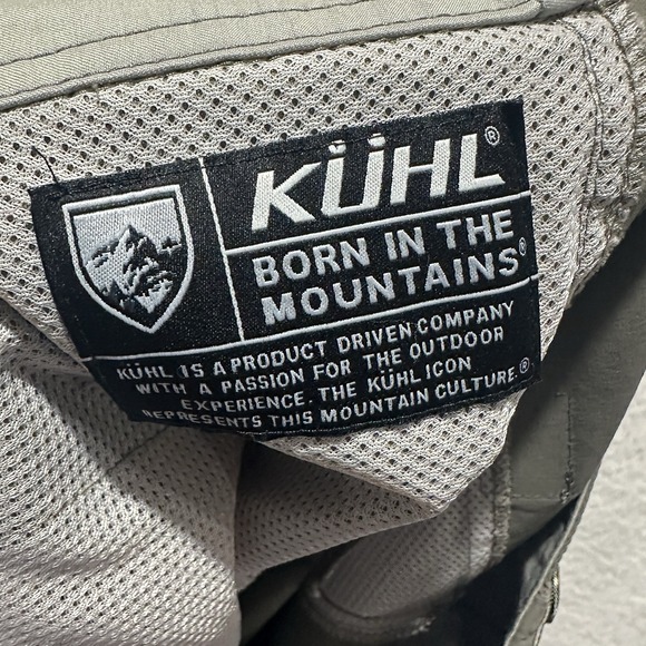 Kuhl Born In The Mountain‎ Outdoor Work Utility Gray Hiking Pants Size 36X30 - Picture 3 of 15